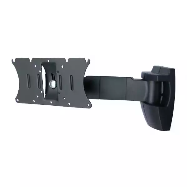 Стойка за стена OMB BISOLUTION 10- 40 inch, Max 20kg, Min 50x50, Max 200x200, two joints, Min Distance from Wall: 80 mm, Max Distance from Wall: 260 mm, Full Rotation, -20°/+20° Tilt,  Easy Tilt, Easy Hanging System, Hidden Cables, Black, product code: 06101