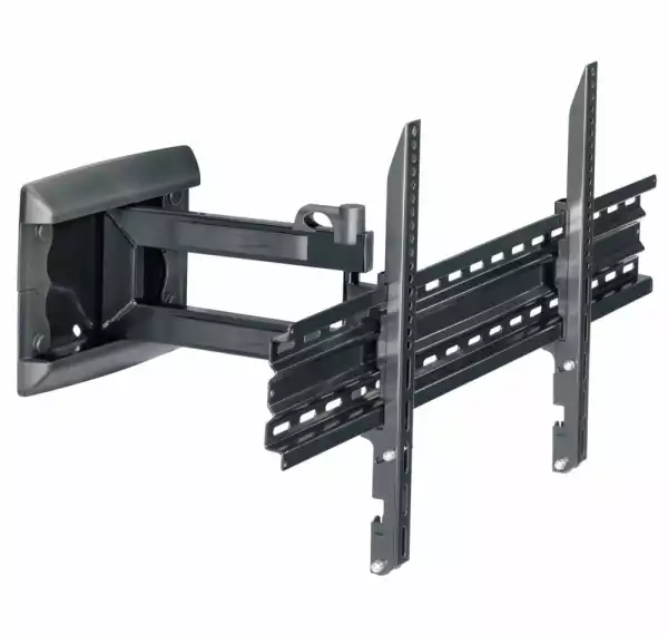 Стойка за стена OMB EASYTHREE 800, 37"- 63", Max 45kg, Min VESA 100, Max VESA 800x400, Distance from wall - from 80mm to 470mm, 90° left/right turn, 340° rotation(arm), 95° rotation left/right, 12° down tilt, Click Fix System, Hidden Cable, Easy Tilt, Черна, product code: 06149