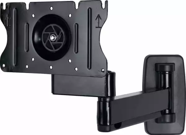 Стойка за стена OMB GYRO 3, 10"- 32", Max 20kg, Min VESA 75, Max VESA 200x100, Distance from wall - from 50mm to 346mm, 90° left/right turn, 360° rotation(arm), 90° rotation left/right, 10° down/ 10° up tilt, 360° rotation, Easy Tilt, Черна, product code: 06172