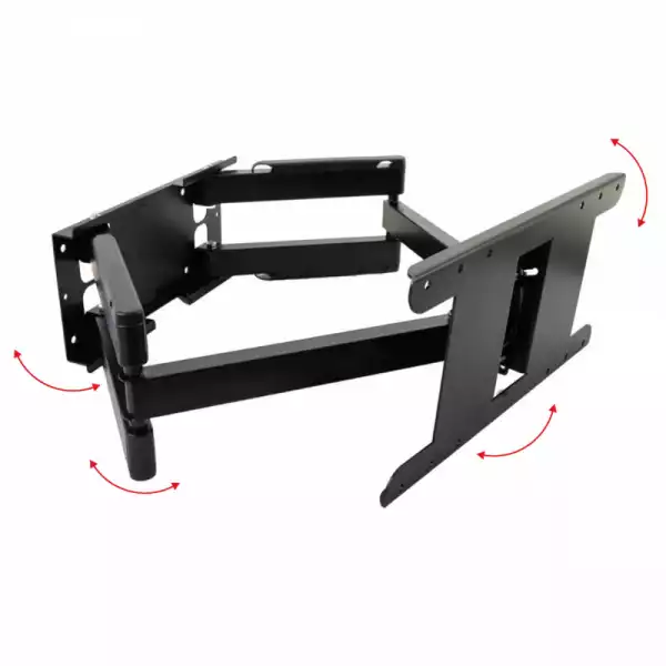 Стойка за стена OMB OLED REACH 37-65 inch, Max 50kg, Min 200x200, Max 400x200, Rotation up to 18° , Tilt up to 12°, Min Distance from Wall: 55 mm, Max Distance from Wall: 622 mm  Aligning System, Easy Tilt, Hidden Cables, Easy Hanging System, Black, product code: 06206