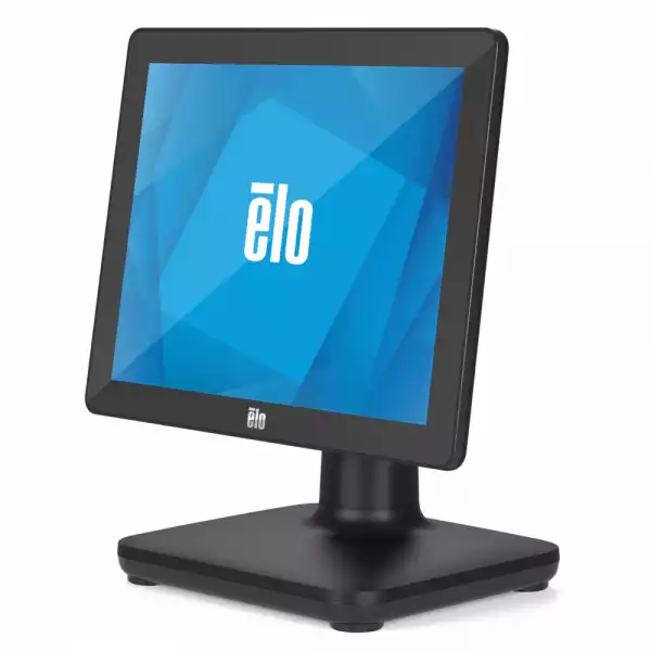 Тъч компютър EloPOS EPS15S5-2UWB-1-MT-8G-1S-W1-64-BK 15" touchscreen,  p/n E932274, 4:3, Core i5, 8GB RAM, 128SSD, Projected Capacitive 10-touch, Zero-Bezel, Antiglare, Black, with I/O Hub Stand, USB-C, Windows 10