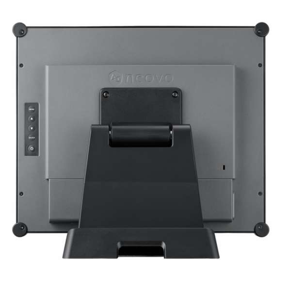 Тъч Монитор AG Neovo TX-1702, 17", TN Panel, 5:4, Projective Capacitive Touch, Anti Glare, SXGA 1280x1024, 250 cd/m2, 1000:1, 3ms, DisplayPort, VGA, RJ11, DC 12V 2.5A, Windows 10, 24/7, IP 65, 7H, Metal Casing, Tilt, Kensington Lock, VESA, Black