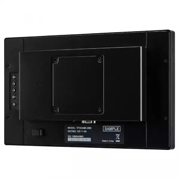 Тъч Монитор IIYAMA TF1634MC-B8 15.6 inch IPS LED Panel, 1920x1080, OPEN FRAME, 10points projective capacitive touch, VGA, HDMI, Displayport, 450cd /m, 25ms