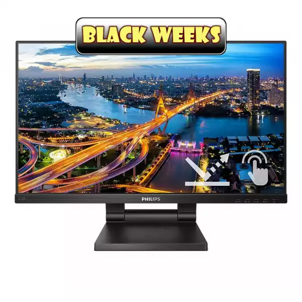 Тъч Монитор Philips 222B1TC/00 21.5 inch LED, IPS panel, 10-points SmoothTouch, 7H, 16:9, 1920x1080, 4ms, 250cd/m2, Display port, HDMI, VGA, 3xUSB, Speakers, Height adjustment Тъч Монитор Philips 222B1TC/00 21.5 inch LED, IPS panel, 10-points SmoothTouch, 7H, 16:9, 1920x1080, 4ms, 250cd/m2, Display port, HDMI, VGA, 3xUSB, Speakers, Height adjustment