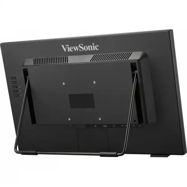 Тъч монитор ViewSonic TD2465 23.8", VA Panel, 1920 x 1080 FHD, Projected Capacitive, 10-point multi-touch, 16:9, 250 cd/m2, 3000:1, 20M:1, 7ms, Flicker-Free, Blue Light Filter, Hard Coating (7H), VGA, HDMI, DP, 3x USB, Speakers, Tilt, Kensington Lock, VESA 100, Black
