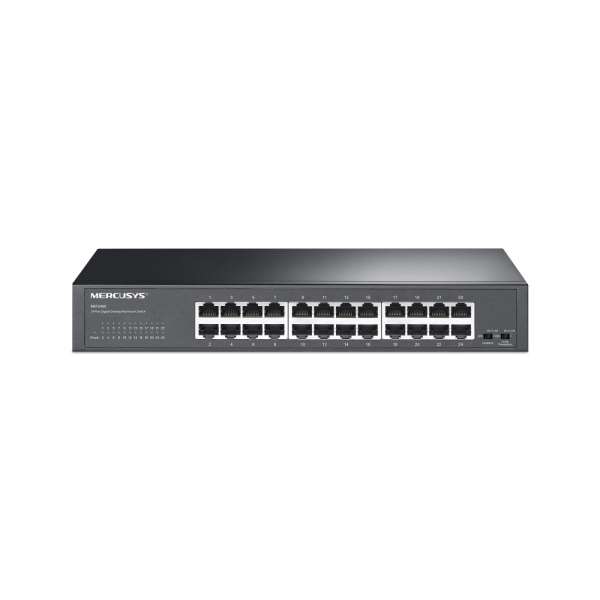 24-портов Gigabit Desktop/Rackmount комутатор Mercusys MS124GS