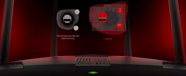2-лентов Gigabit WiFi 6 рутер Mercusys MR70X AX1800