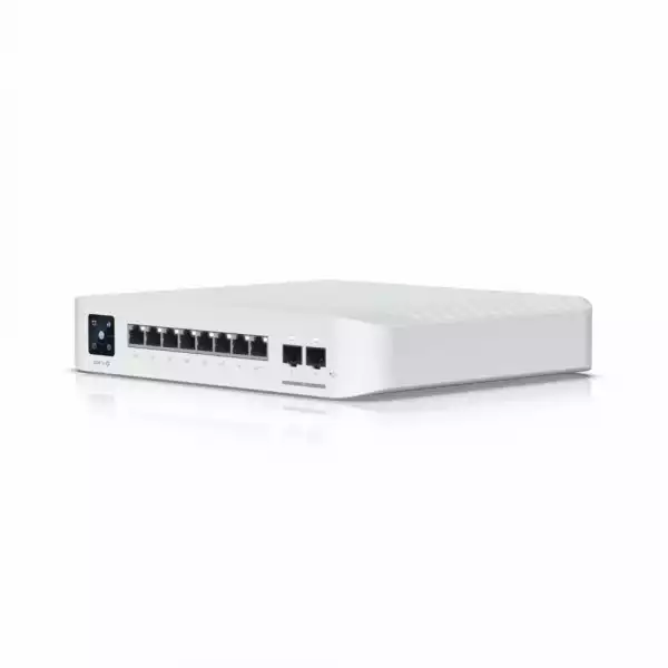 8-портов гигабитен комутатор Ubiquiti UniFi Switch USW-Pro-8-PoE 8 PoE 120W