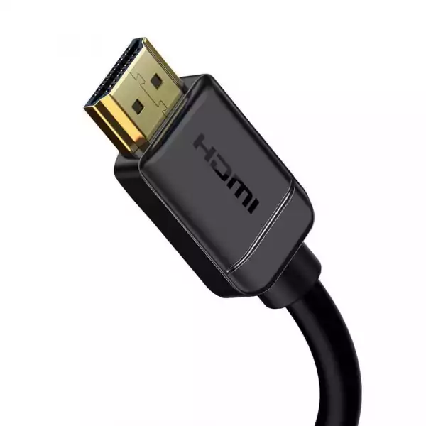 Кабел Baseus CAKGQ-B01 2x HDMI 2.0 4K 60Hz Cable, 3D, HDR, 18Gbps, 2м - черен