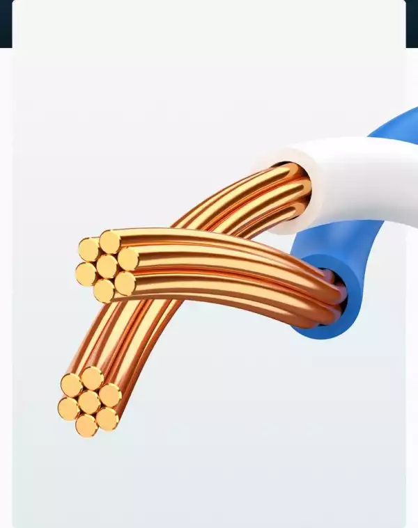 Мрежов кабел Ugreen 20160 Ethernet patch cord RJ45 Cat 6 UTP 1000Mbps 2м - черен