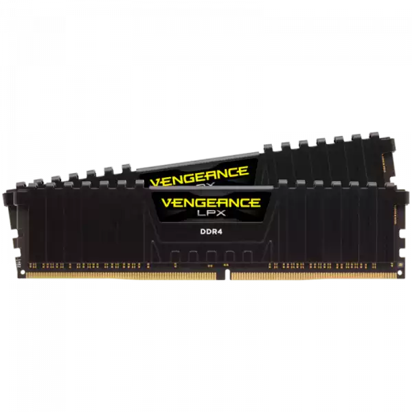 Памет Corsair DDR4, 3600MHz 32GB 2x16GB DIMM, Unbuffered, 18-22-22-42, XMP 2.0 Vengeance LPX Black CMK32GX4M2D3600C18