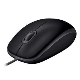 Безшумна оптична USB мишка Logitech B110 Black 910 005508