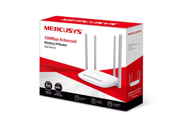 Безжичен N300 рутер Mercusys MW325R Безжичен N300 рутер Mercusys MW325R