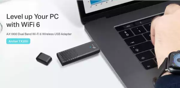 Безжичен USB 2-лентов адаптер TP-Link Archer TX20U AX1800 Безжичен USB 2-лентов адаптер TP-Link Archer TX20U AX1800