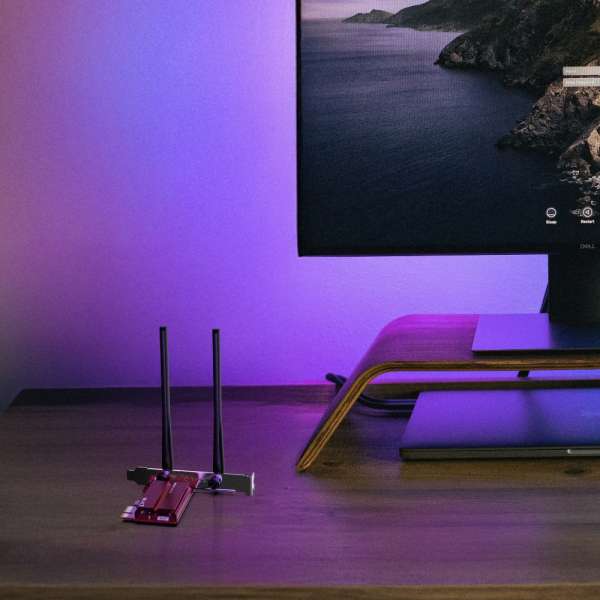 Безжичен Wi-Fi 7 Bluetooth 5.4 PCIe Адаптер Mercusys MA37BE BE6500 Безжичен Wi-Fi 7 Bluetooth 5.4 PCIe Адаптер Mercusys MA37BE BE6500