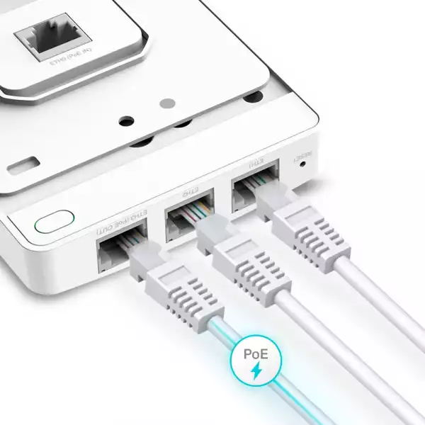 Безжична точка за достъп TP-Link Omada EAP615-Wall WiFi 6 AX1800