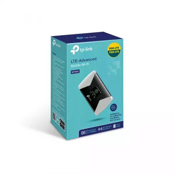 Двулентов 3G/4G рутер TP-Link M7450 300 Mbps AC1200