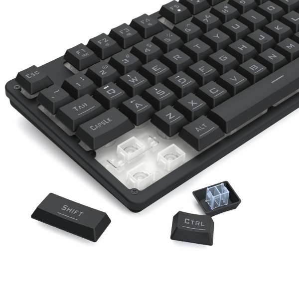 Геймърска клавиатура Redragon Netherbane K521-R с RGB осветление -  черна
