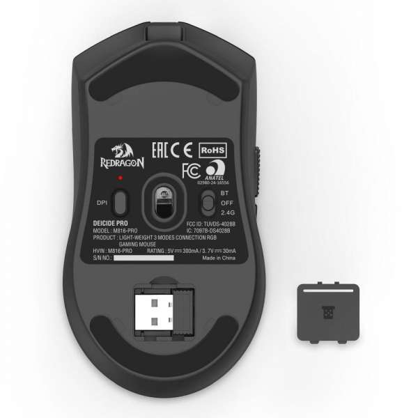 Геймърска мишка Redragon Deicide Pro M816-PRO с RGB осветление