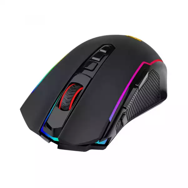 Геймърска мишка Redragon Nix M914-RGB с безжична и кабелна Bluetooth връзка с RGB осветление - черна