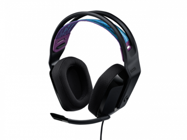 Геймърски слушалки с микрофон Logitech G335 981-000978 - черни