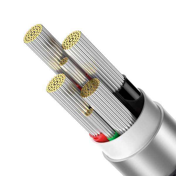 Кабел Baseus CATS000301 USB към USB Type C 100W 2м - черен Кабел Baseus CATS000301 USB към USB Type C 100W 2м - черен