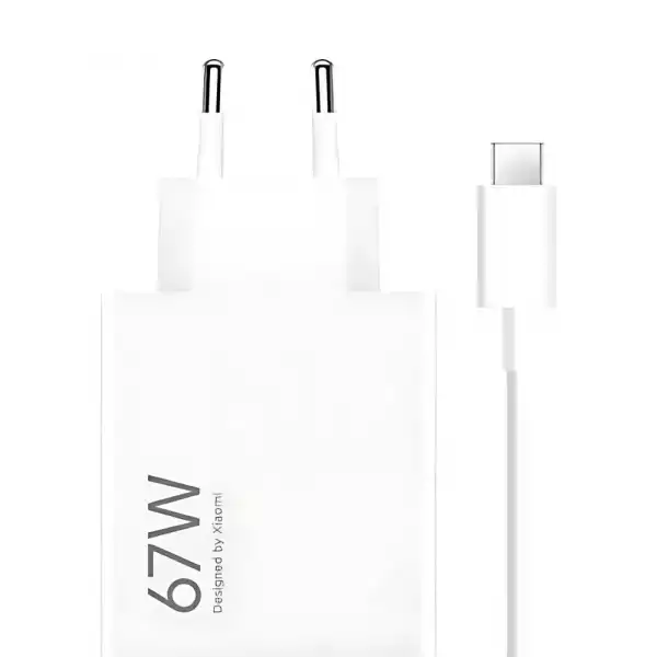 Комплект бързо зарядно устройство 67W HyperCharge (Type-A) EU, Xiaomi
