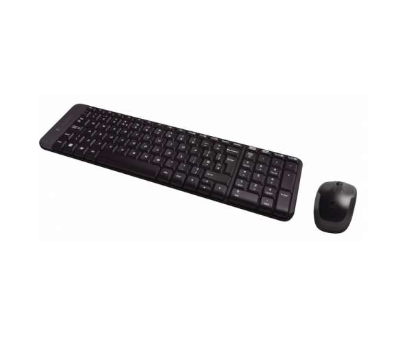 Kомплект клавиатура и мишка Logitech MK220 920-003161 БДС Layout безжични