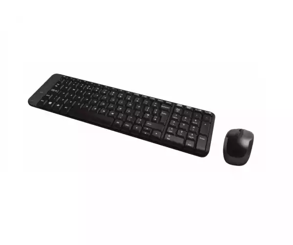 Kомплект клавиатура и мишка Logitech MK220 920-003161 БДС Layout безжични