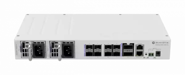 Комутатор MikroTik CRS510-8XS-2XQ-IN 2x 100 Gigabit QSFP28 порта, 8x 25 Gigabit SFP28 порта