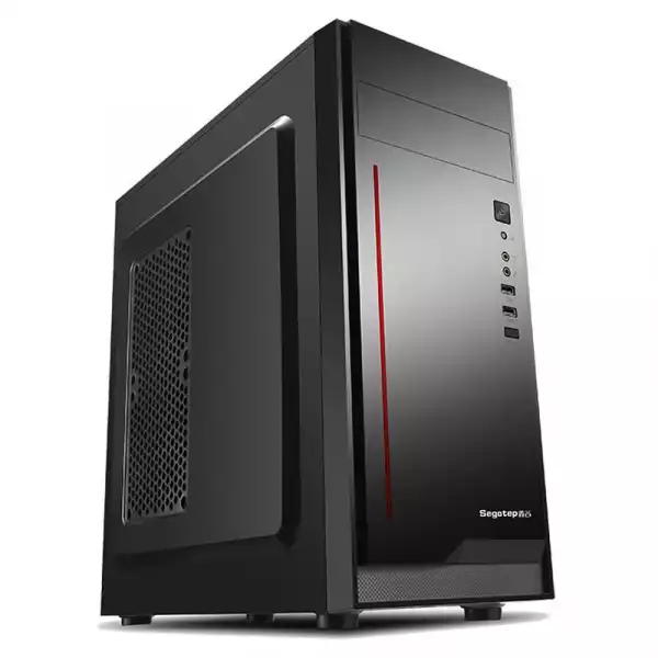 Office Master Intel H610, 600 W, 8 GB, Windows 11 Pro, 512 GB, черен 8 GB   Вградена        512 GB     Windows 11 Pro         
