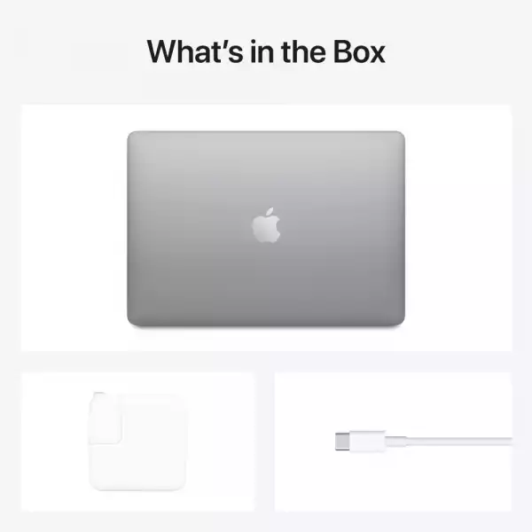 Лаптоп Apple MBA 13.3: SPG/M1 8C CPU/7C GPU/8GB/256GB-ZEE