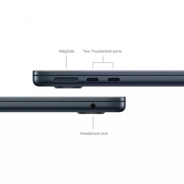 Лаптоп Apple MBA 13.6: MIDNIGHT/M4 10C CPU/8C GPU/16GB/256GB-ZEE