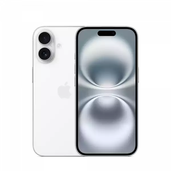 Мобилен телефон Apple iPhone 16 128GB White