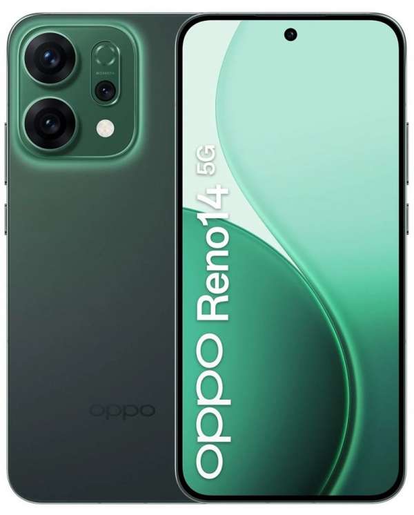Мобилен телефон Oppo Reno 14 5G Luminous Green 12+512GB