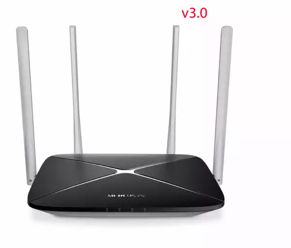 Рутер безжичен Mercusys AC12 AC1200 двулентов - v3.0 Рутер безжичен Mercusys AC12 AC1200 двулентов - v3.0