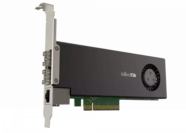 Рутер MikroTik CCR2004-1G-2XS-PCIe smart PCIe network interface High bracket