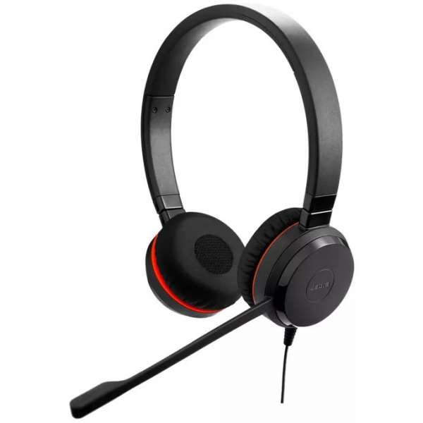 Слушалки Jabra Evolve 20 MS, NC, USB-C/A Special Edition 4999-823-169 - черни