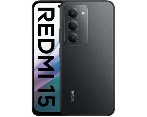 Смартфон Redmi 15 6/128 Midnight Black Смартфон Redmi 15 6/128 Midnight Black