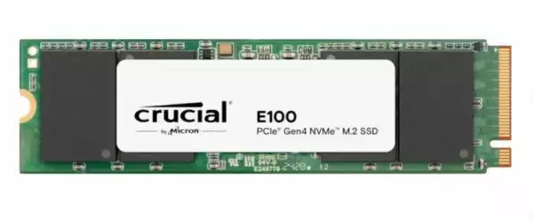 SSD диск Crucial E100 1TB PCIe 4.0 Gen4 M.2 2280 NVMe, Read/Write: 5000/3000 MB/s CT1000E100SSD8