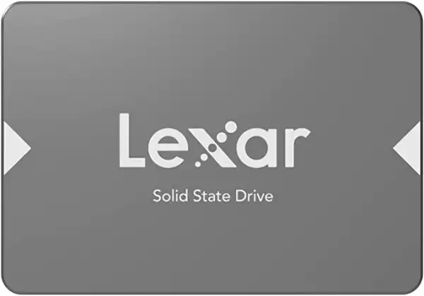 Твърд диск LEXAR NS100 512GB SSD, 2.5”, SATA (6Gb/s), до 550MB/s скорост на четене и 450 MB/s писане