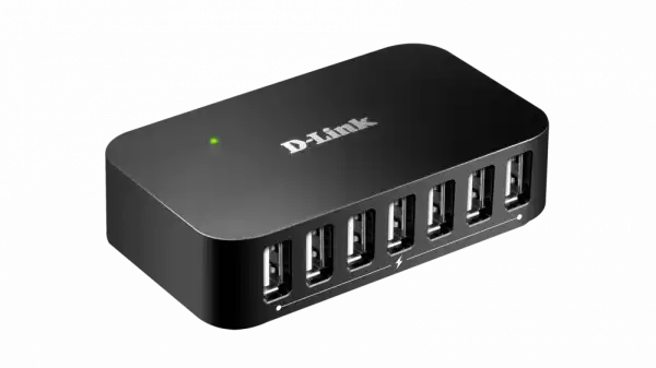 USB Хъб D-Link DUB-H7/E 7-Port USB 2.0 Hub 7 портов DUB-H7/E