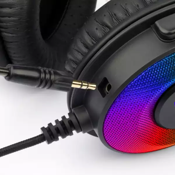 USB RGB LED геймърски слушалки с микрофон Redragon Pandora H350RGB-BK USB RGB LED геймърски слушалки с микрофон Redragon Pandora H350RGB-BK