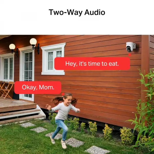 Външна охранителна Wi-Fi камера Pan/Tilt Mercusys MC510 Външна охранителна Wi-Fi камера Pan/Tilt Mercusys MC510