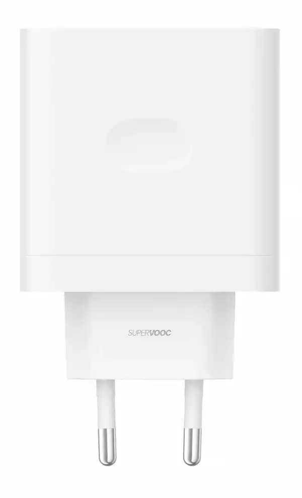 Захранващ адаптер OPPO SuperVooc 45W - бял