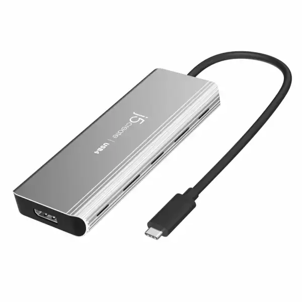 5-портов хъб j5create JCD401 USB4 Dual 4K Multi-port USB-C, 4K HDMI 5-портов хъб j5create JCD401 USB4 Dual 4K Multi-port USB-C, 4K HDMI