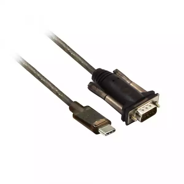 Конвертор ACT AC6002, USB-C мъжко - RS232 мъжко, 9 pin, 1.5 м, Черен Конвертор ACT AC6002, USB-C мъжко - RS232 мъжко, 9 pin, 1.5 м, Черен