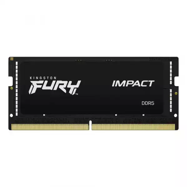 Памет Kingston FURY IMPACT, 8GB, SODIMM, DDR5, PC4-38400, 4800MHz, CL38, KF548S38IB-8