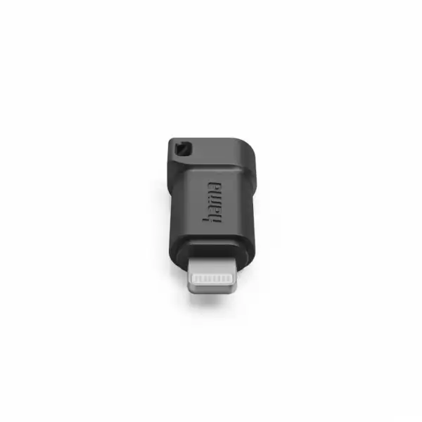 HAMA USB-C адаптер към Apple Lightning Plug, черен HAMA USB-C адаптер към Apple Lightning Plug, черен
