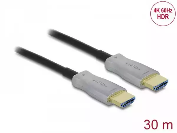 Оптичен кабел Delock, HDMI 4K, 60 Hz, 30 m